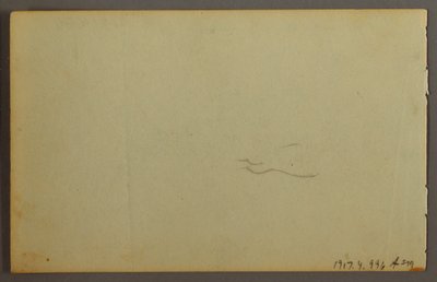 Tegning, studie af skyer, 1844 af Frederic Edwin Church