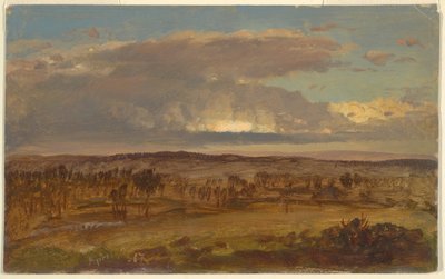 Tegning, Hudson Valley, april 1867 af Frederic Edwin Church