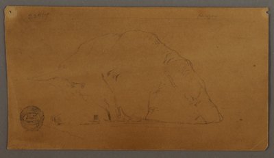 Tegning, Isbjerg, Labrador, Newfoundland eller Nova Scotia, 1859 af Frederic Edwin Church