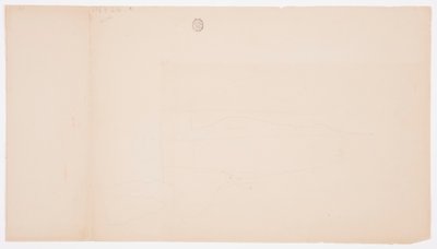 Tegning, Millinocket Lake, Maine, september 1878 af Frederic Edwin Church