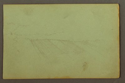 Tegning, regn, muligvis 1856 af Frederic Edwin Church