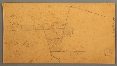 Tegning, Dampskib, himmelstudie, 30. juni 1866 af Frederic Edwin Church
