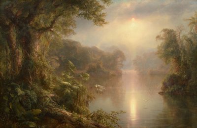 El Rio de Luz (Lysets flod) af Frederic Edwin Church