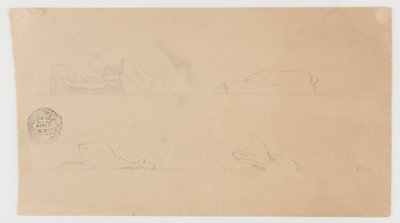 Flydende isbjerge af Frederic Edwin Church
