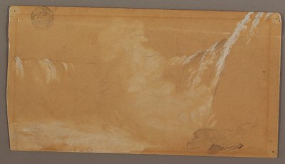 Større del af Horseshoe Falls, set fra den canadiske side af Niagara-floden af Frederic Edwin Church