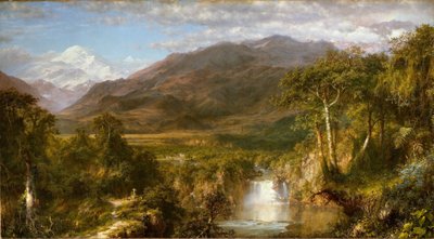 Hjertet af Andesbjergene af Frederic Edwin Church