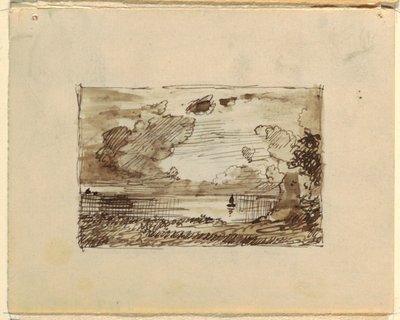 Imaginært landskab af Frederic Edwin Church
