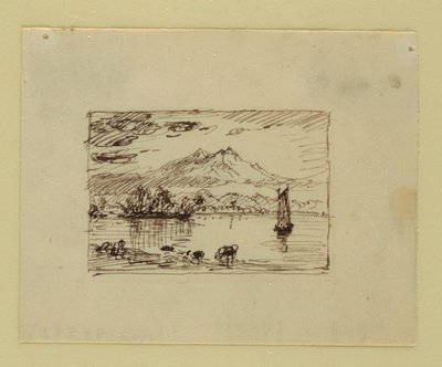 Imaginært landskab af Frederic Edwin Church
