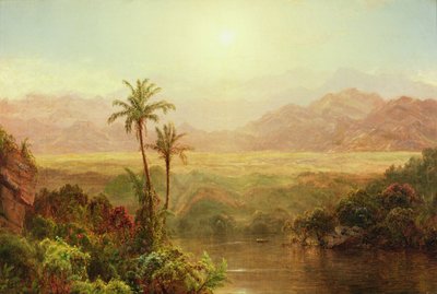 I Andesbjergene af Frederic Edwin Church
