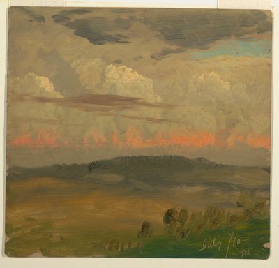 Landskab, Hudson Valley af Frederic Edwin Church