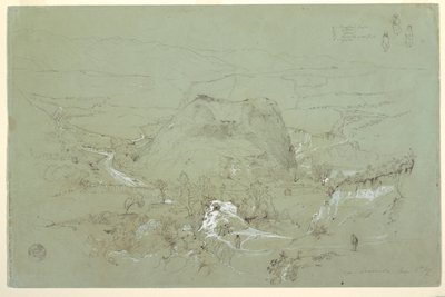 Landskab nær Guaranda, Ecuador af Frederic Edwin Church