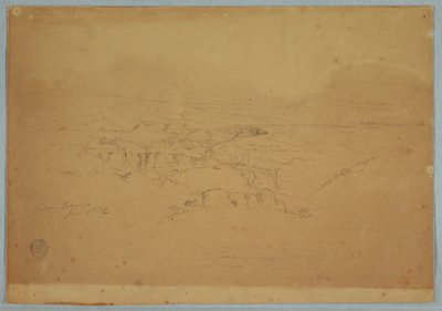 Landskab, tæt på Latacunga, Ecuador af Frederic Edwin Church