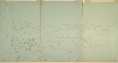 Landskab i El Yeman af Frederic Edwin Church