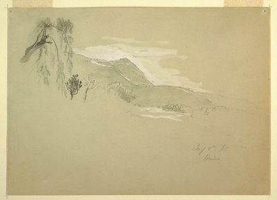 Landskab nær Huino, Mexico af Frederic Edwin Church