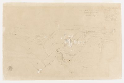 Landskab med Mount Purese, Colombia af Frederic Edwin Church