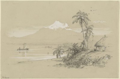 Magdalena River, New Granada, Ecuador af Frederic Edwin Church