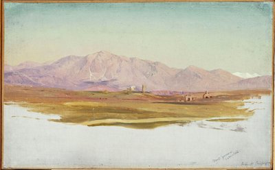 Mount Guinaro, Sabinebjergene, 1869 af Frederic Edwin Church
