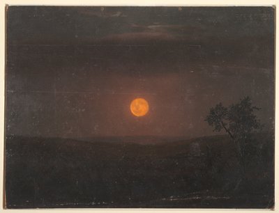 Måneskin af Frederic Edwin Church