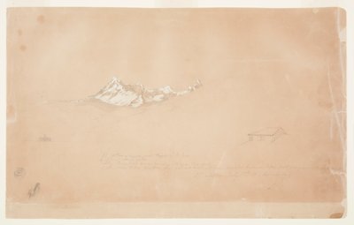 Mount Altar, Ecuador, sho af Frederic Edwin Church