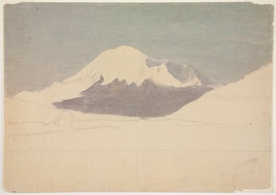 Mount Chimborazo, Ecuador af Frederic Edwin Church