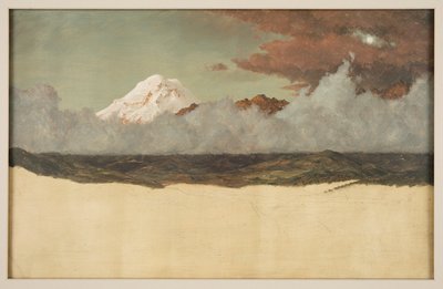 Mount Chimborazo gennem Rising Mist and Clouds af Frederic Edwin Church