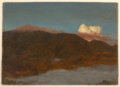 bjergrigt landskab af Frederic Edwin Church