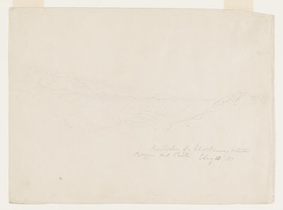 Bjerglandskab mellem Popyan og Pasto, Colombia af Frederic Edwin Church