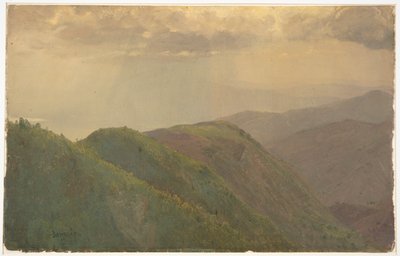 Bjerge i Jamaica af Frederic Edwin Church