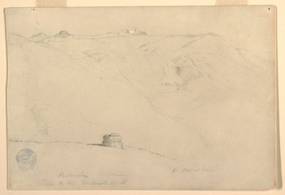 Pichincha, Morgen, fra Solens Tempel, Quito, Ecuador, juni 1857 af Frederic Edwin Church