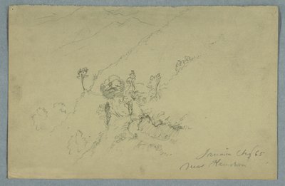 Vej gennem Blue Mountains, nær Homestead, Jamaica af Frederic Edwin Church