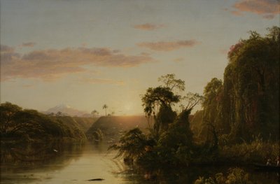 Scene på Magdalena, 1854 af Frederic Edwin Church
