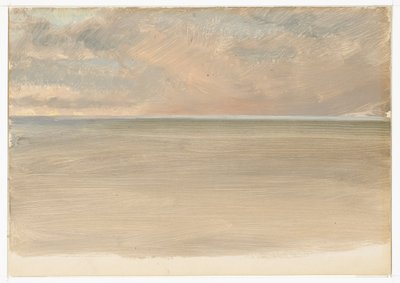 Havlandskab med iskappe i det fjerne af Frederic Edwin Church