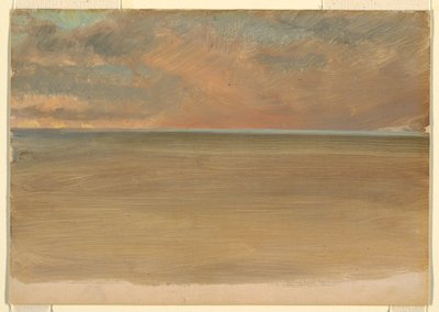 Seascape med Icecap i det fjerne af Frederic Edwin Church