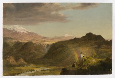 Sydamerikansk landskab af Frederic Edwin Church