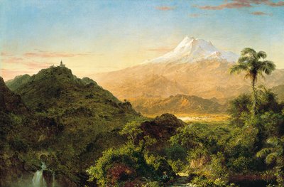 Sydamerikansk landskab af Frederic Edwin Church