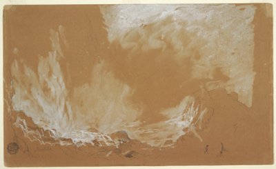 Spray fra vandfaldene, Niagara af Frederic Edwin Church