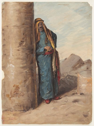 Stående beduin af Frederic Edwin Church