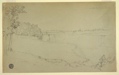 Studier. Niagara Falls. af Frederic Edwin Church