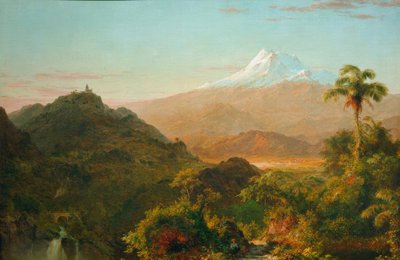 Sydamerikansk landskab af Frederic Edwin Church
