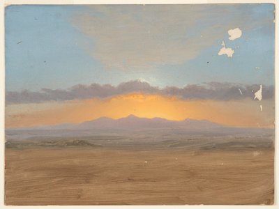 Solnedgang af Frederic Edwin Church