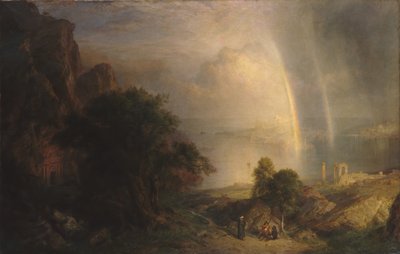 Det Ægæiske Hav, ca. 1877. af Frederic Edwin Church