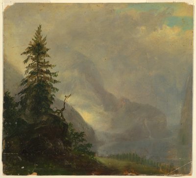Koenigsee, nær Berchtesgeden, Bayern af Frederic Edwin Church