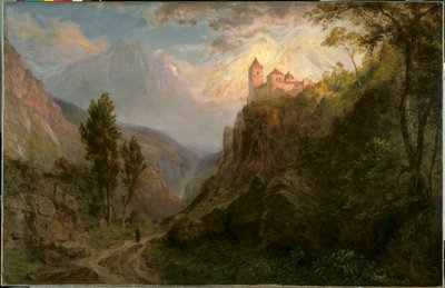 Klosteret San Pedro (Vor Frue af sneen) af Frederic Edwin Church