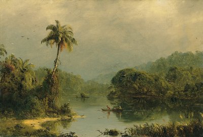 Tropisk landskab af Frederic Edwin Church