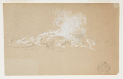 Bølger, der bryder mod sten af Frederic Edwin Church