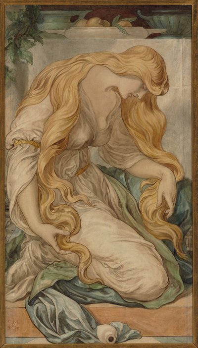 Maria Magdalene, 1879 af Frederic James Shields