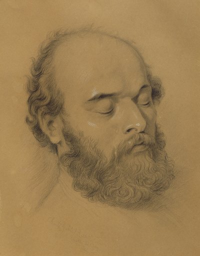 Den døde Rossetti af Frederic James Shields