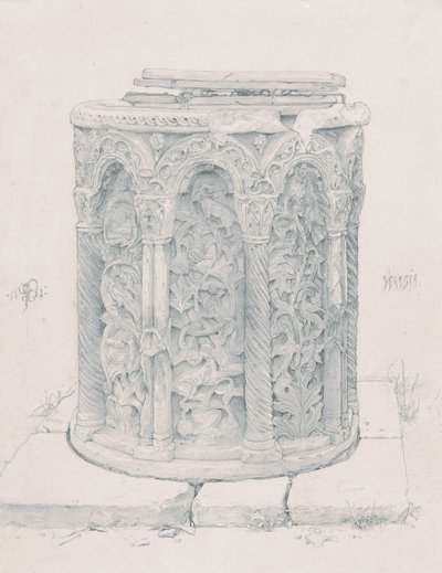 Byzantinsk Brøndhoved, 1852 af Frederic Leighton