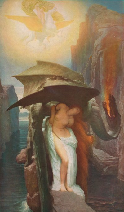 Perseus og Andromeda, 1891, 1918 af Frederic Leighton