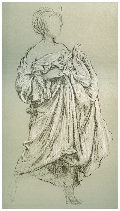 Studie af Daphnephoria, c1880-1882 af Frederic Leighton